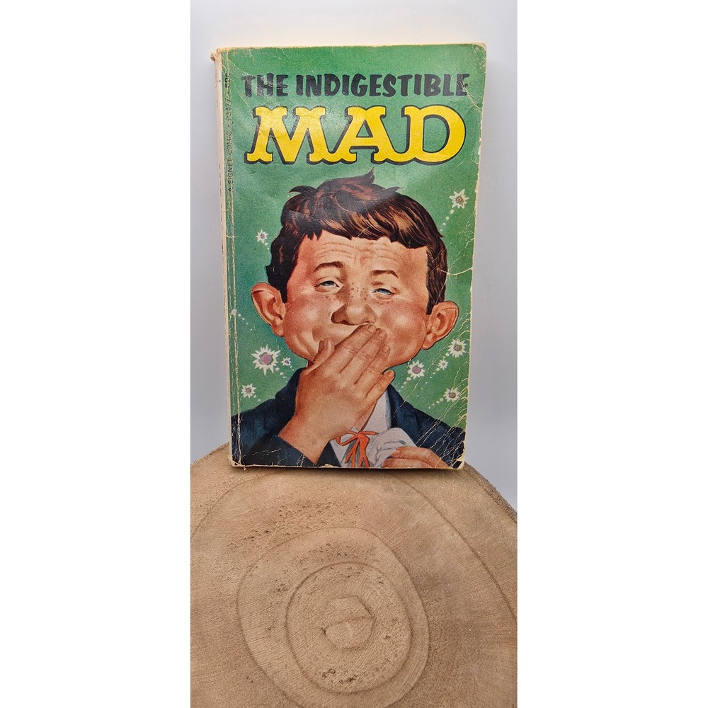 Vintage The Indigestible MAD Signet Paperback Book Albert B Feldstein P3477